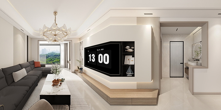 一贪图-亿丰·兴汉学府-装修设计方案