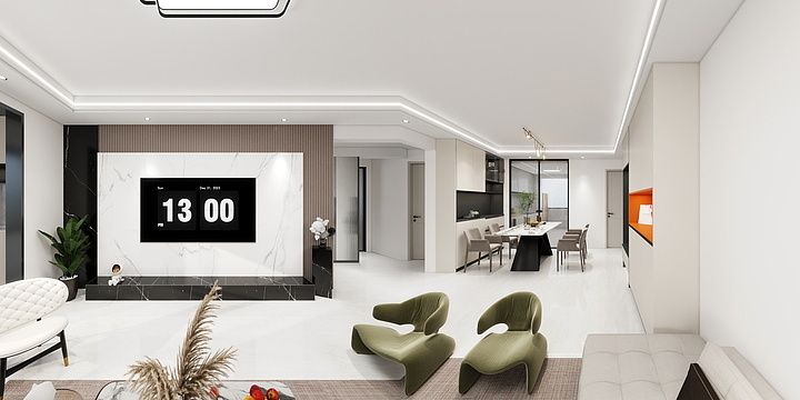 全案设计林勇-聚仁127-8-1-2701-装修设计方案