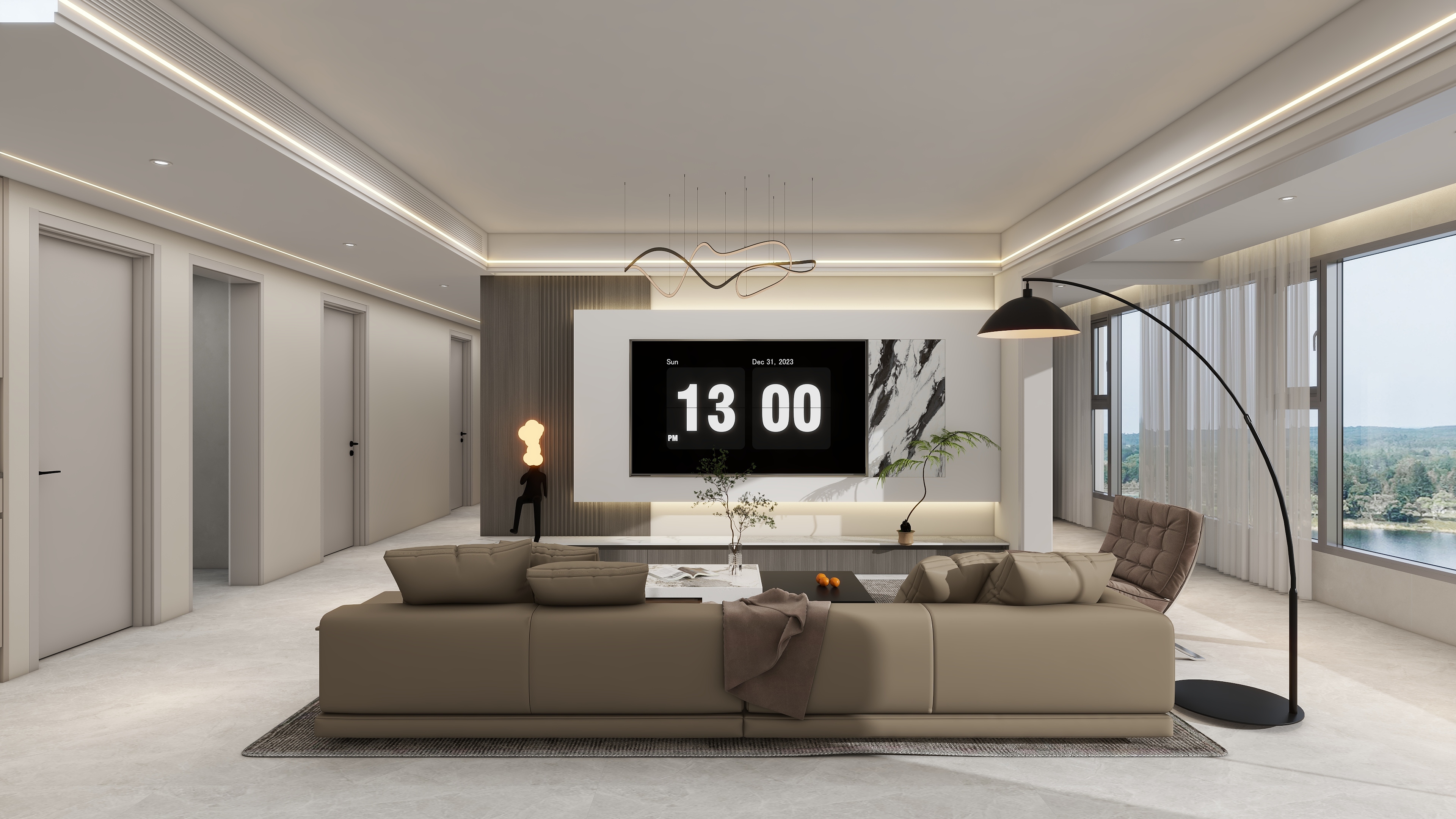 张帅ZZZkaf-绿地城二期12号楼2楼东户深色-装修设计方案