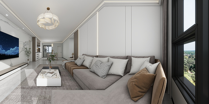 程浩7628-汇嘉壹方城10幢2-302-2-装修设计方案