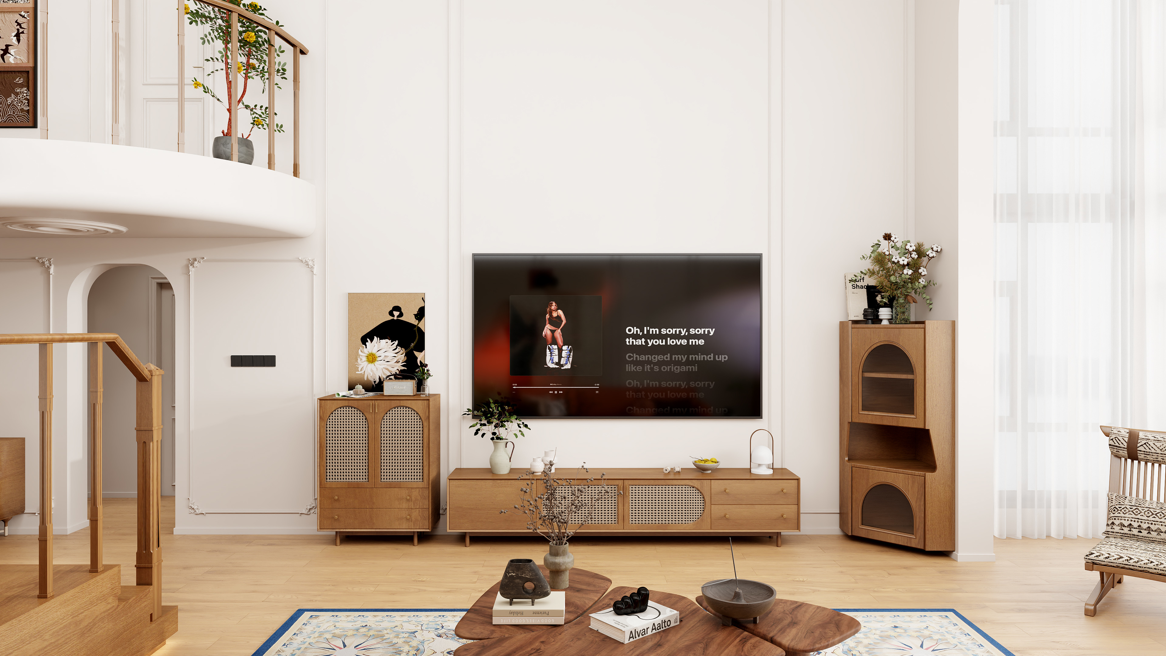 陈辉-263平方复古简约雅居装修效果图