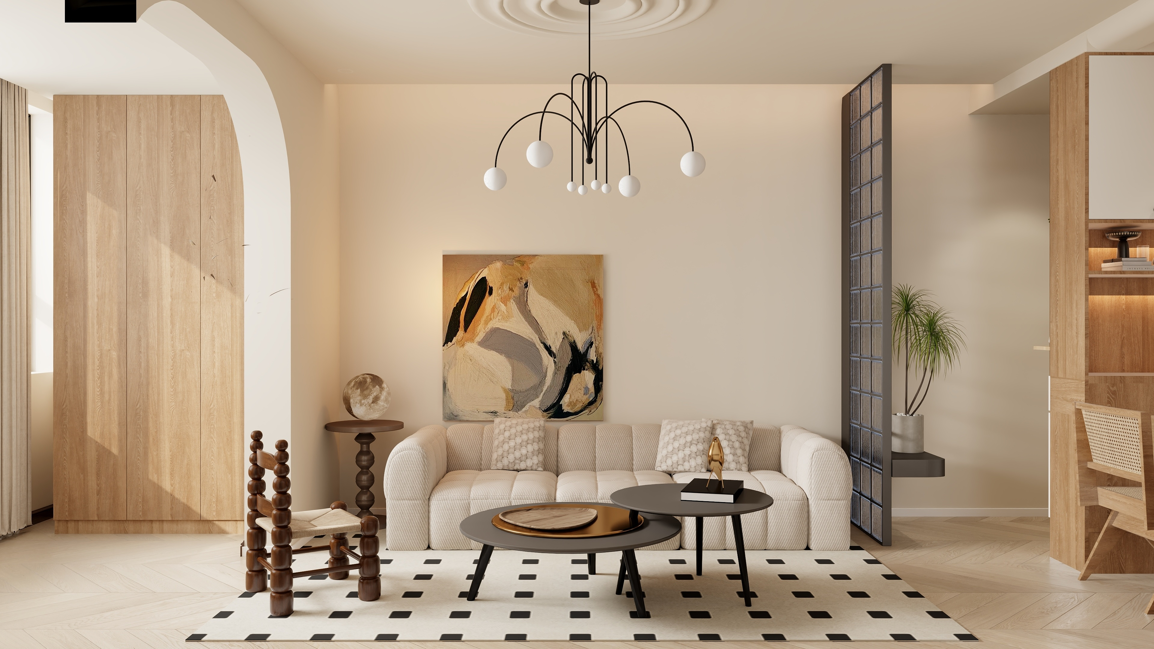 迷斯特劉-原木北欧-装修设计方案