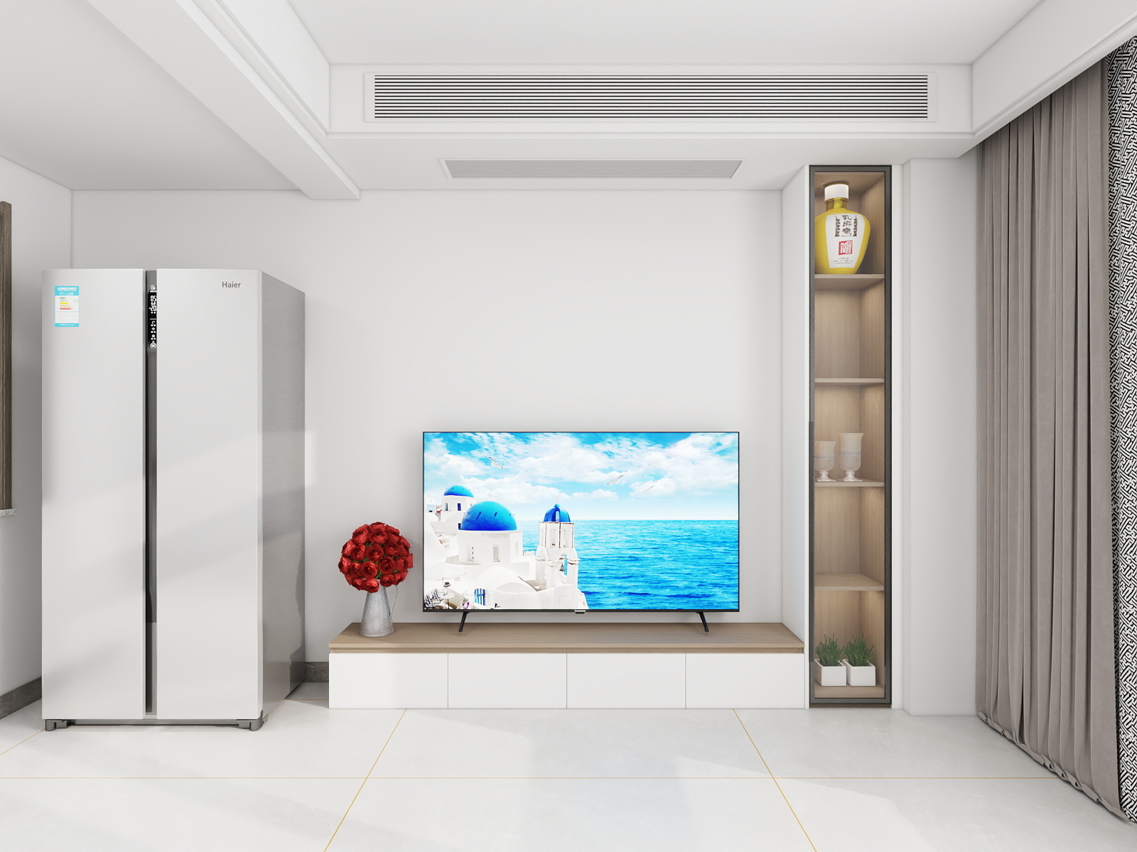 陈建斐-香山一号-78平方-现代-装修设计方案