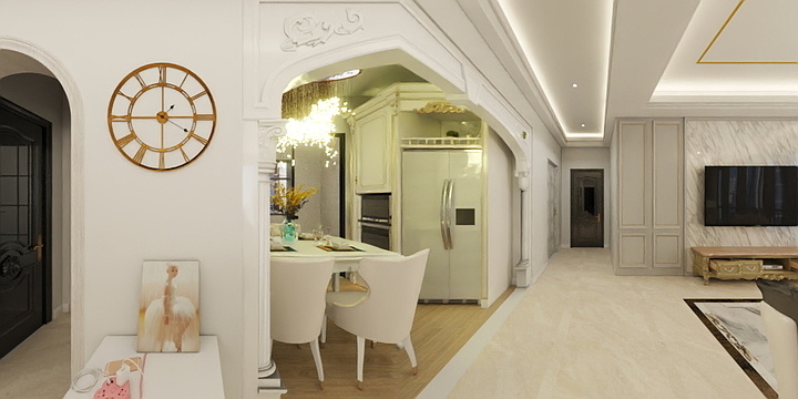 李宝龙1-户型四草图2 2024.8.8-装修设计方案