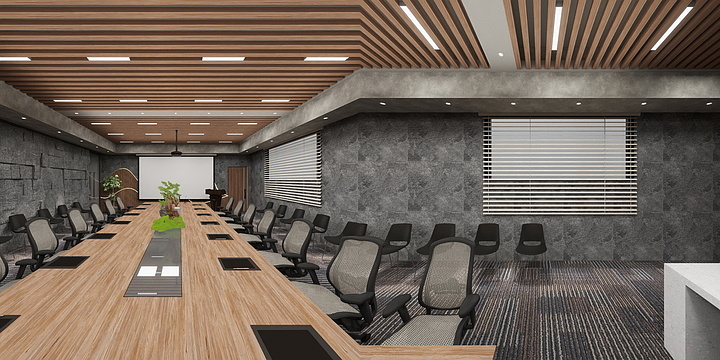 兴博装饰-xxz-会议室接待室-装修设计方案