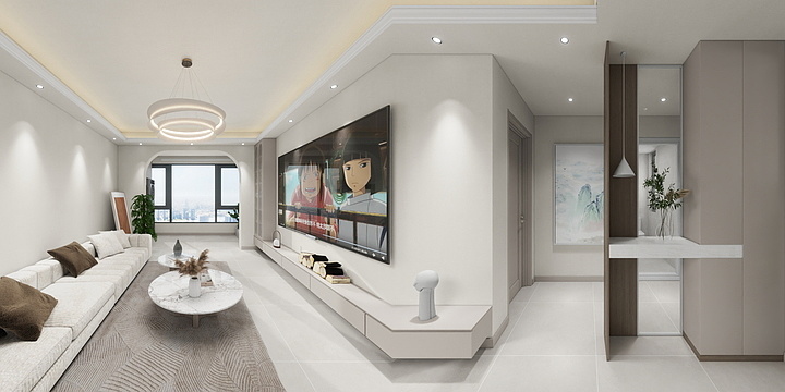 小冯在郑州干装修-正商裕圆3-装修设计方案