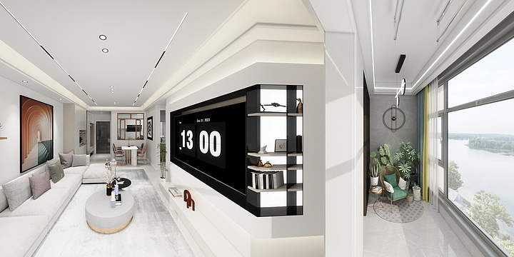 百变空间室内设计工作室-大河坎臻华府22#705室毕女士福宅.dwg-装修设计方案