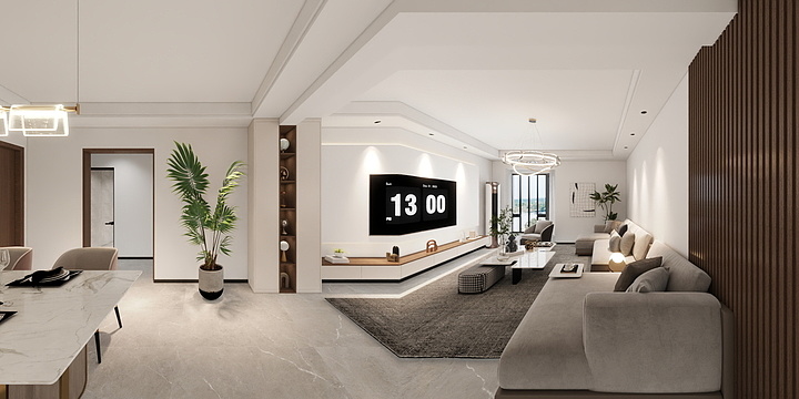 --在路上---民生花园116㎡-装修设计方案