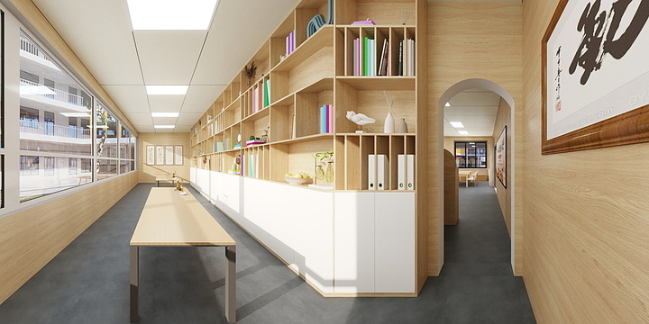 欧派设计总监祁麟-图书室-副本-装修设计方案