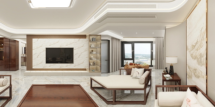 丨杨设计丨-天河区翠芯花苑装备部77号1604房-装修设计方案