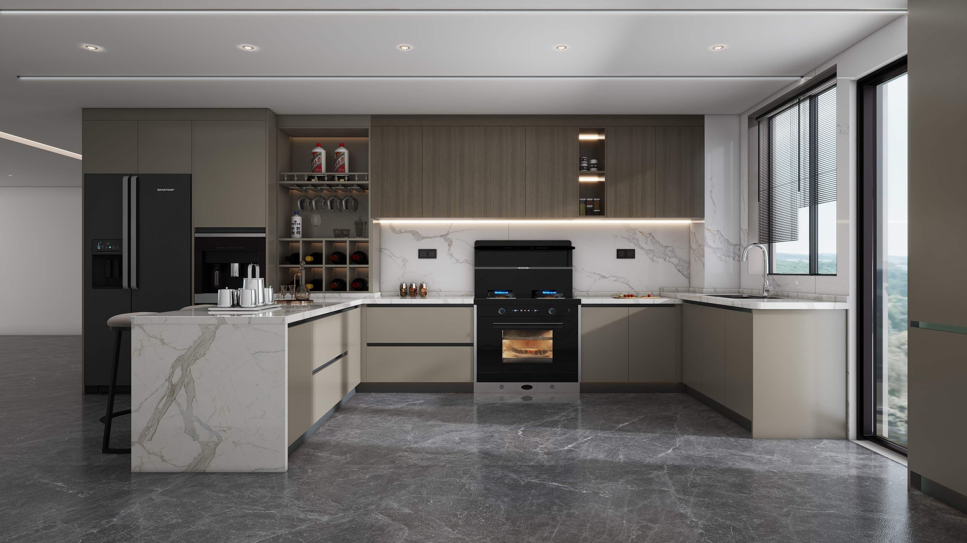 百能丨-万达14-2-9-2范总-装修设计方案