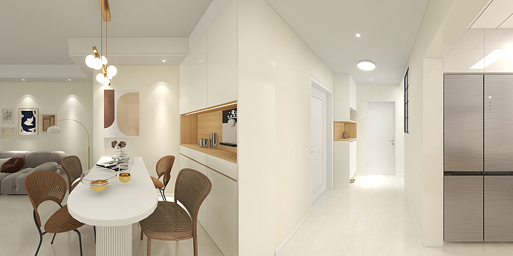 媛媛gLpH-当阳墨韵澜庭97平方-装修设计方案