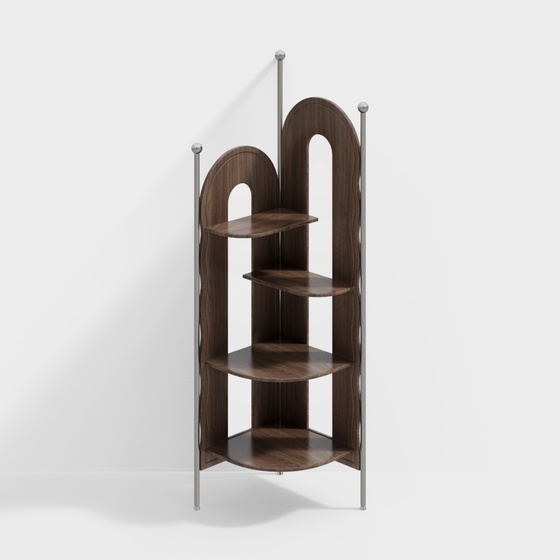 Functional Zwj-D9901H Shelf 3D Model in Blue