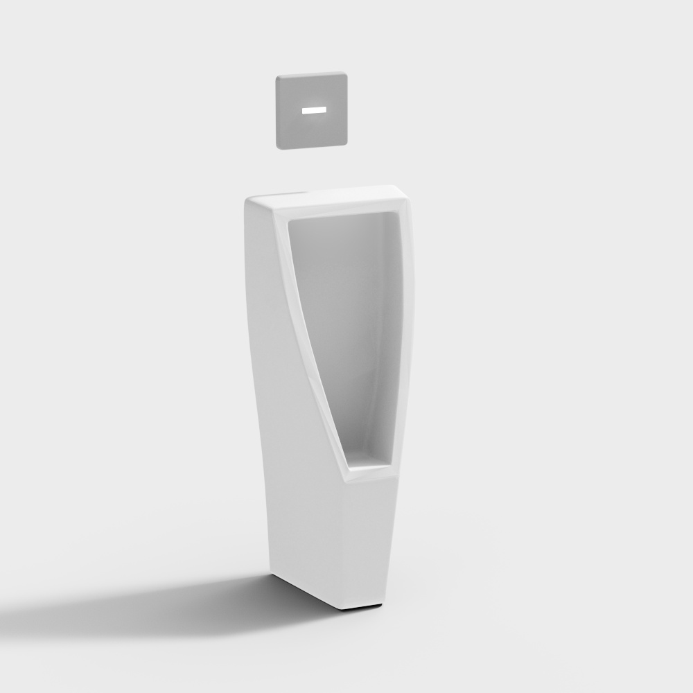 男士小便池3D模型
