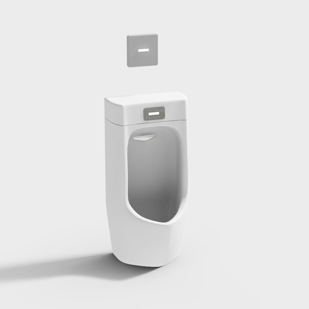 男士小便池3D模型