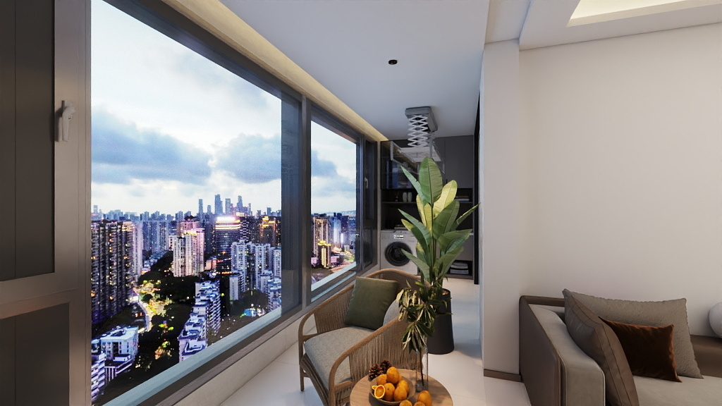 泰兴简约设计-水岸嘉苑97-装修设计方案