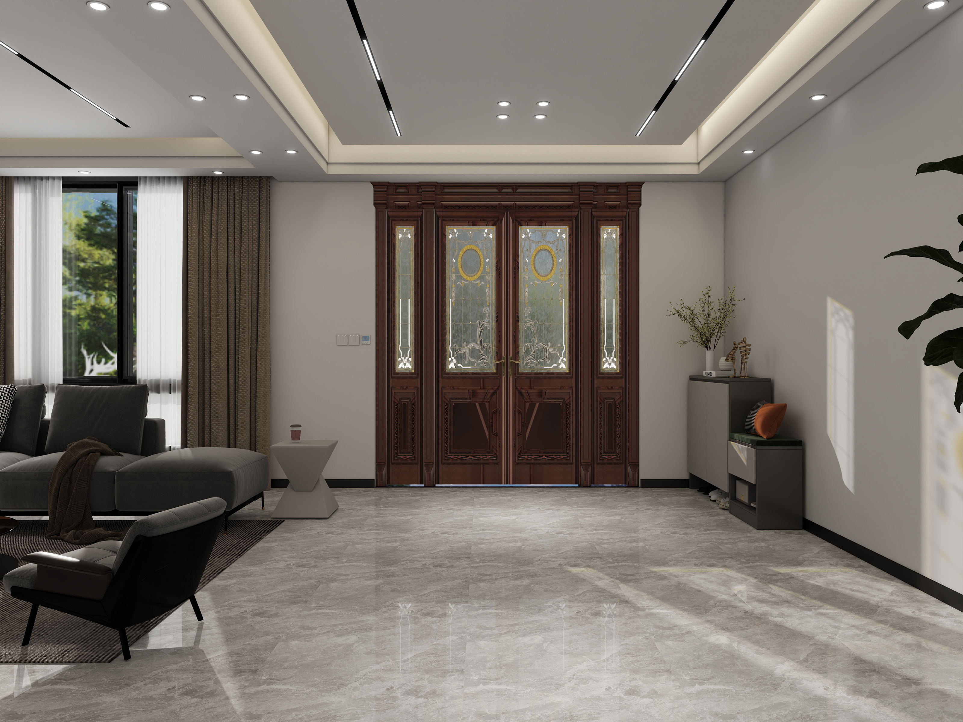 广州先荣装饰-别墅方案 无主灯-装修设计方案