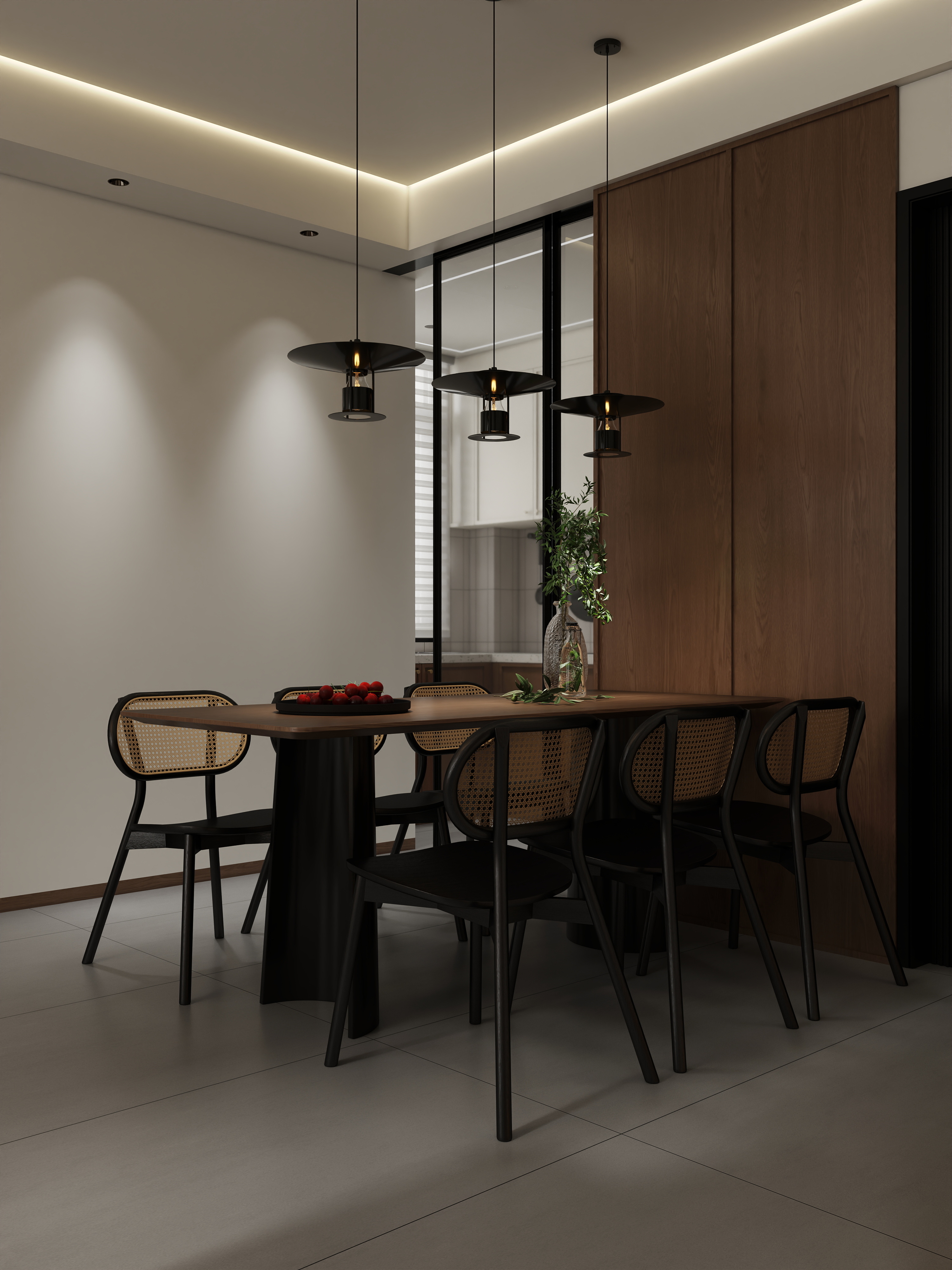 汉爵空间设计-中古风-装修设计方案