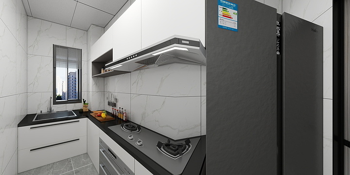 李宝龙1-户型五草图1-装修设计方案