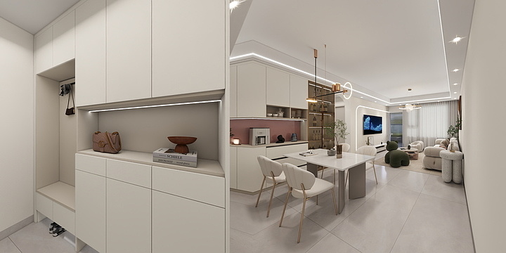 李忠杰cc-御龙森林4-1-23-2-效果图-副本-装修设计方案