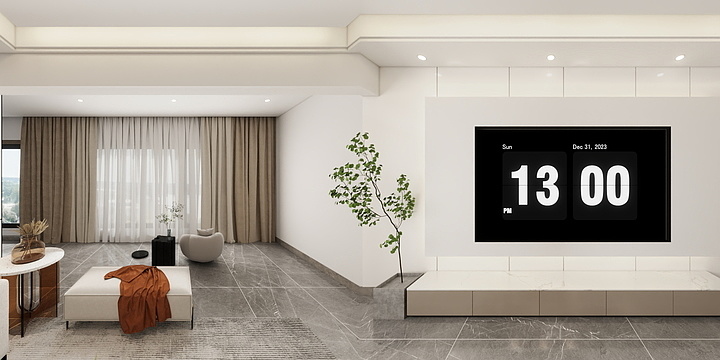 设计师董涛-美景129-装修设计方案