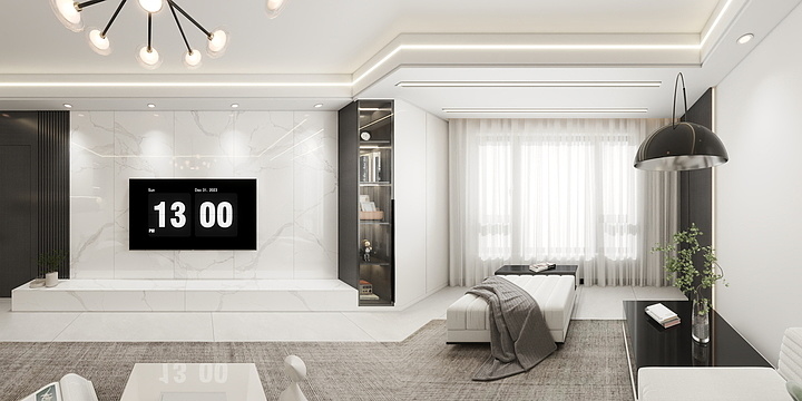 俗世中的旅客-简约现代风方案-装修设计方案