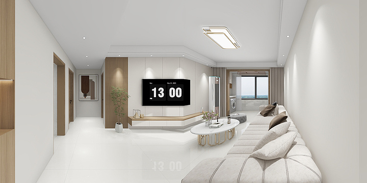 LT-兰庭设计工作室-盛和家园8#1104-装修设计方案