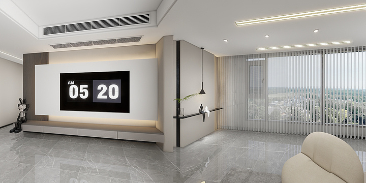 旭峰装饰-玥-鹿上公馆9-1603-装修设计方案