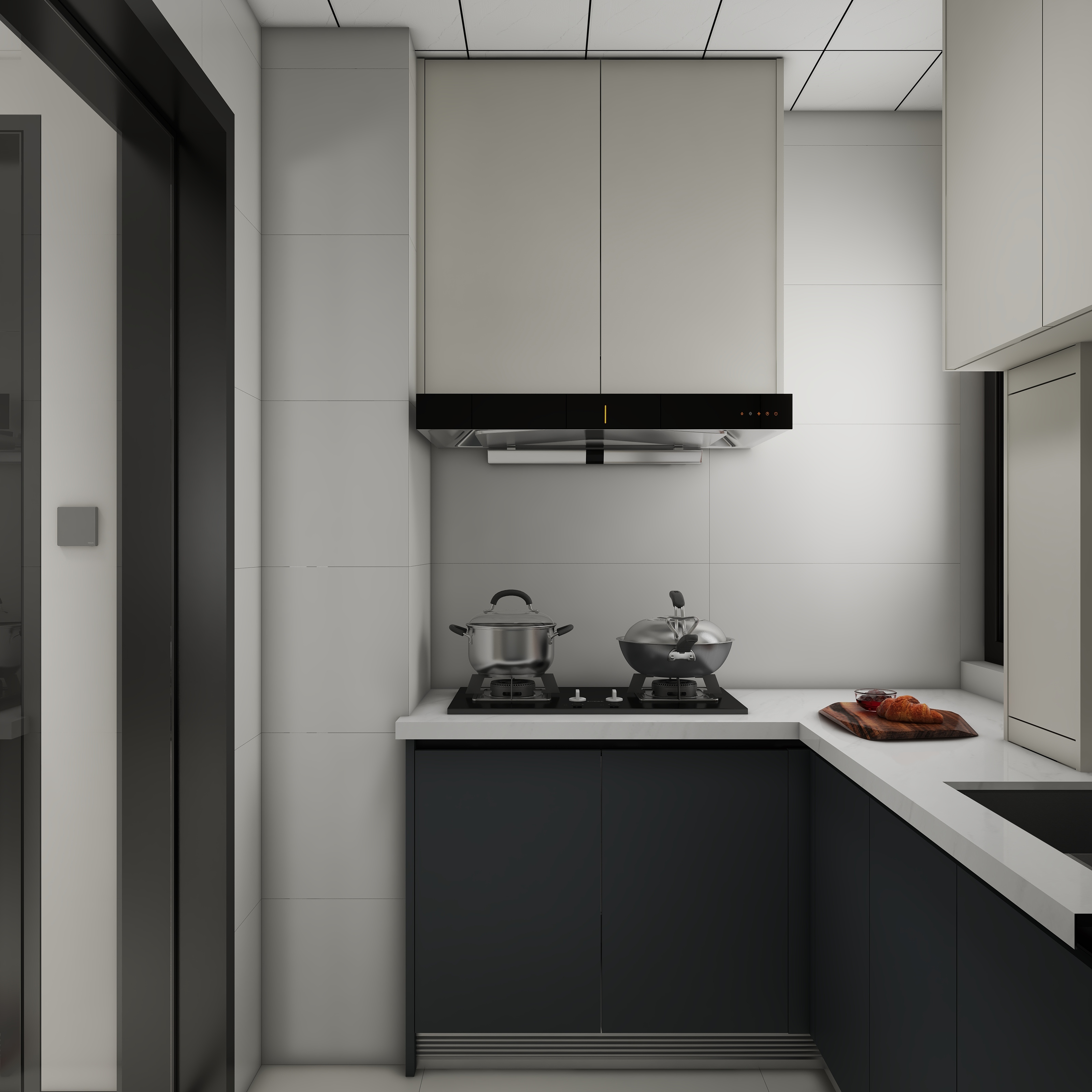 ONE丨DESIGN丨刘辰尧-奥园城央云庭116㎡3室装修效果图