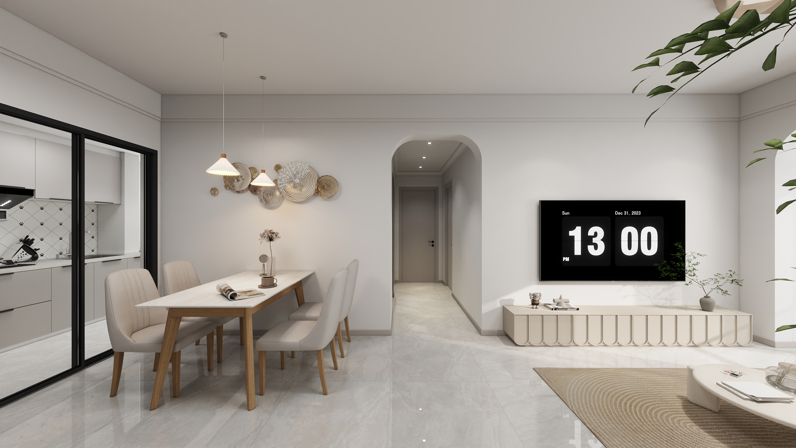 肖学渊-重庆富力院士廷89㎡-装修设计方案