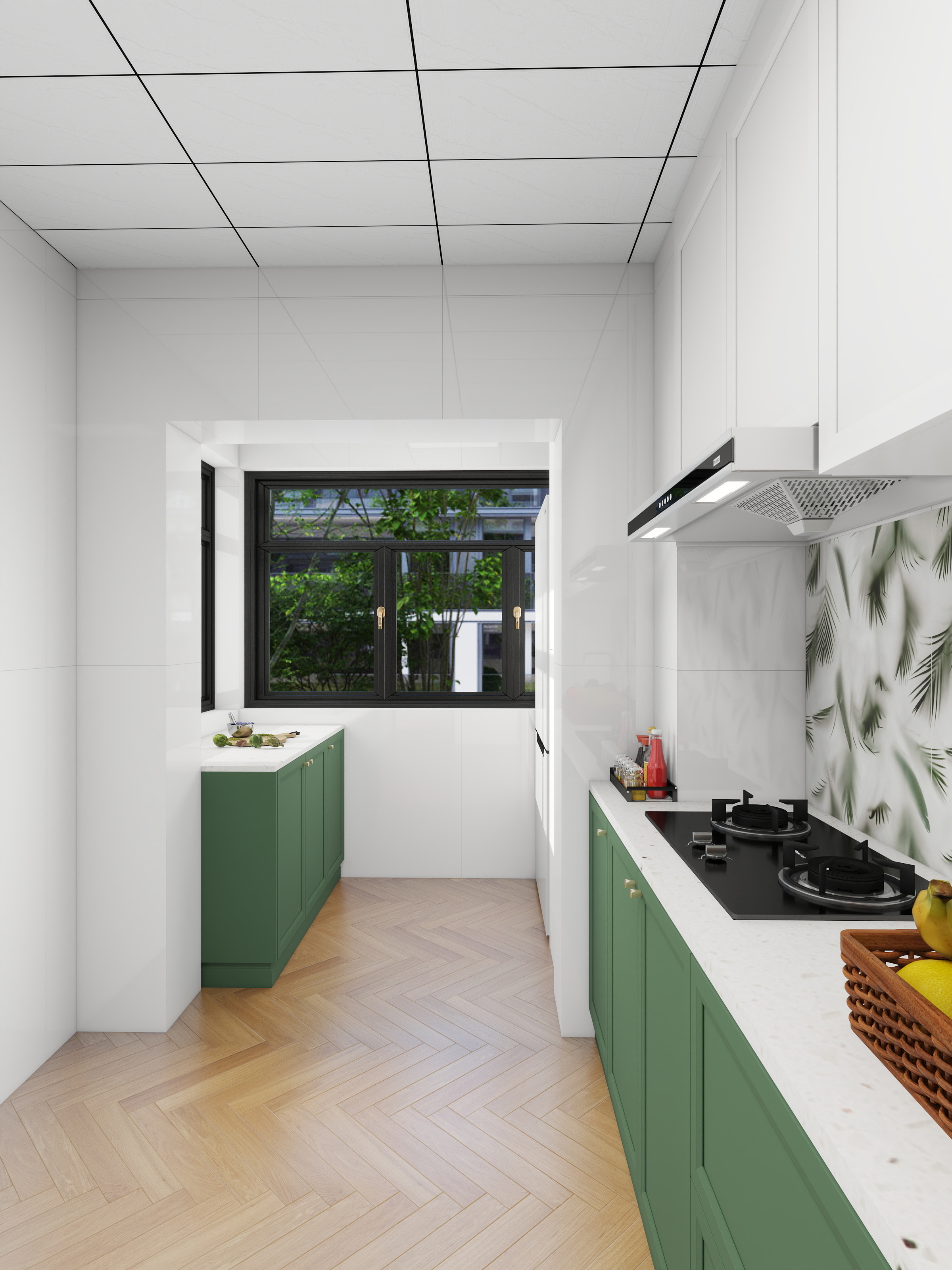 张晓斌-118㎡3室装修效果图