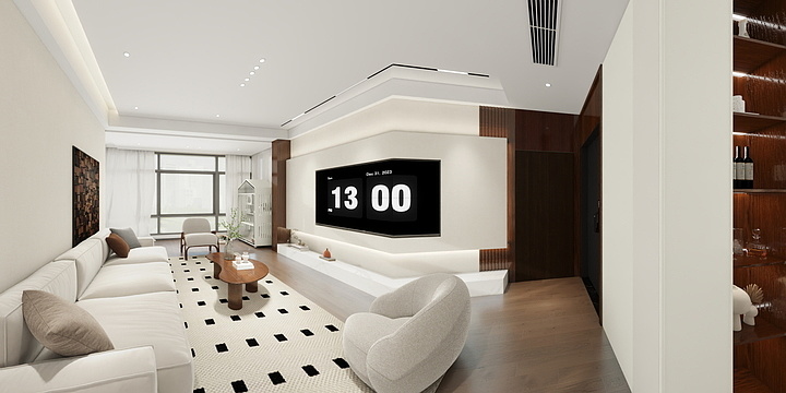 室内设计Designer-恒润紫园-装修设计方案