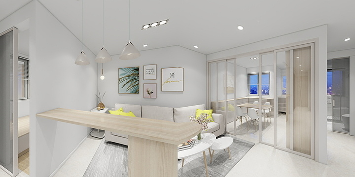 郑晓坤-上钞桂花苑-户型改造-装修设计方案