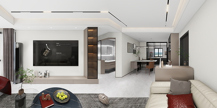 星艺装饰易凯-栖外里1-701-装修设计方案