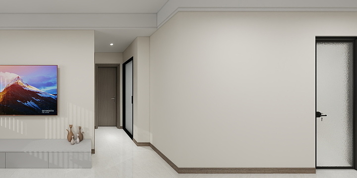 设计狮曹岗-城西社区90平-装修设计方案