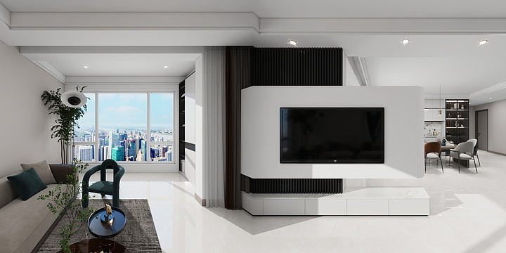 顺辉瓷砖胶州旗舰店-辛庄社区8-2-901（稿二）-装修设计方案