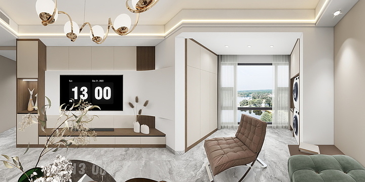 小敏家杂货铺-三江水岸-装修设计方案