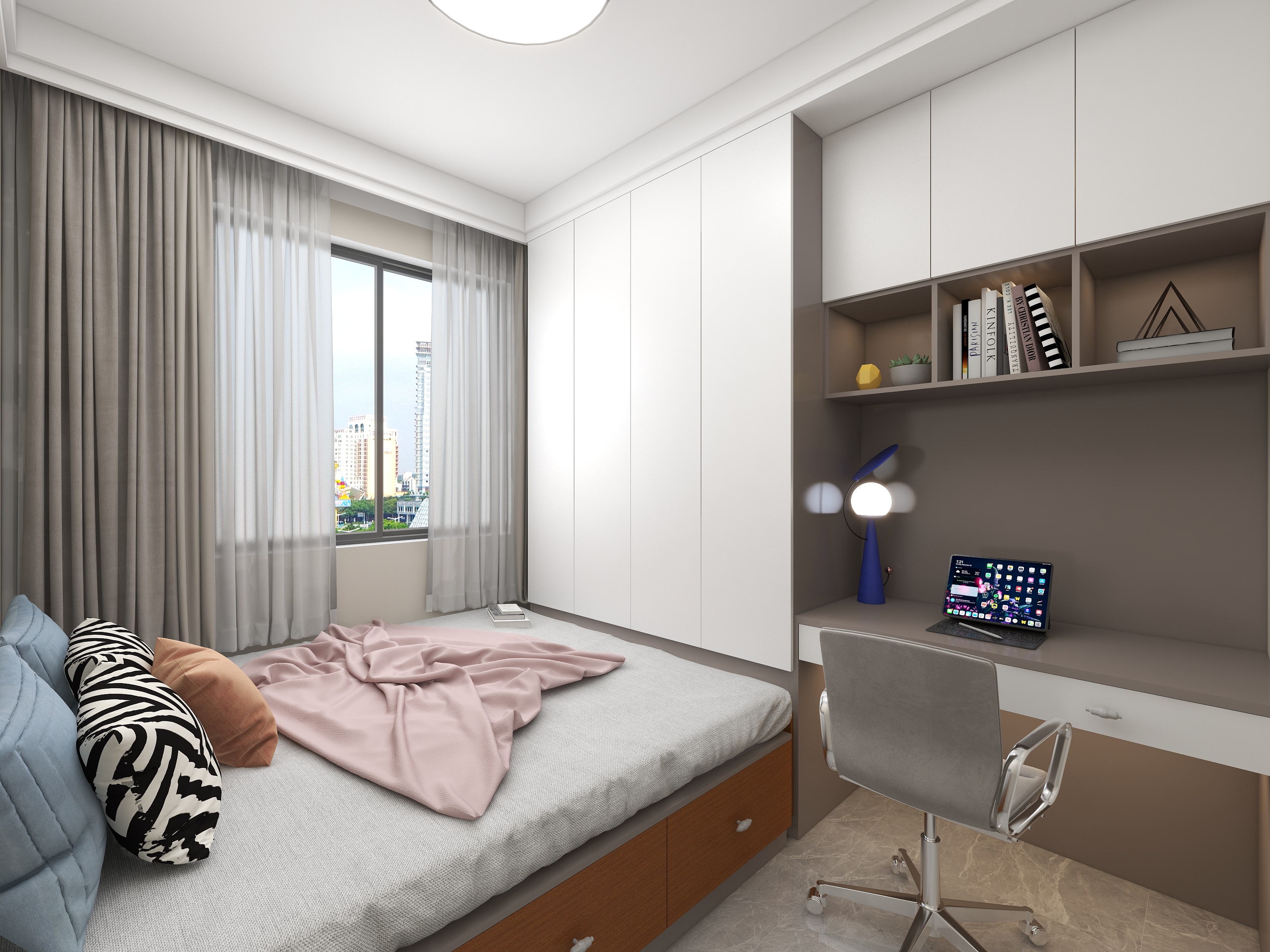 王一佳-116㎡3室-装修设计方案