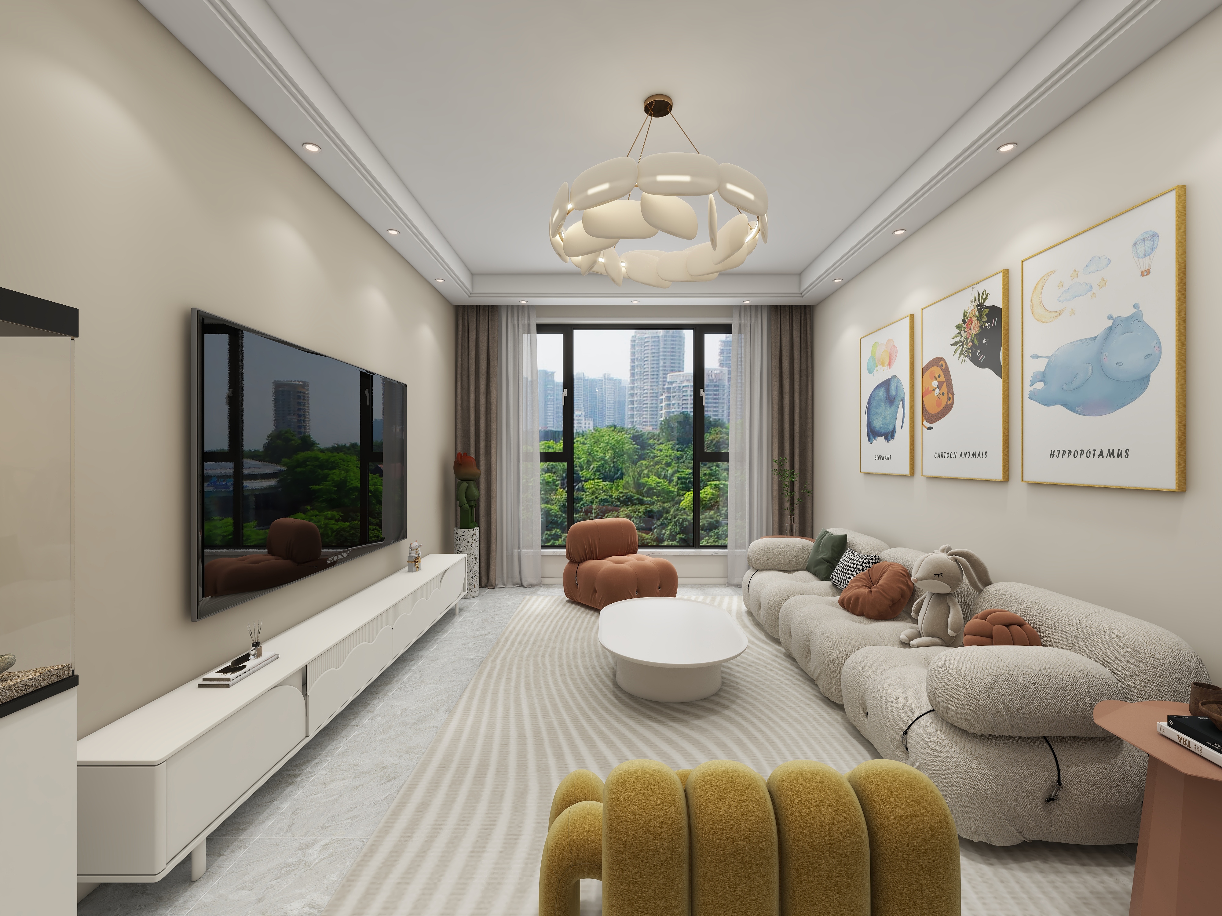 环宇0315-棚户区R区58㎡1室-装修设计方案