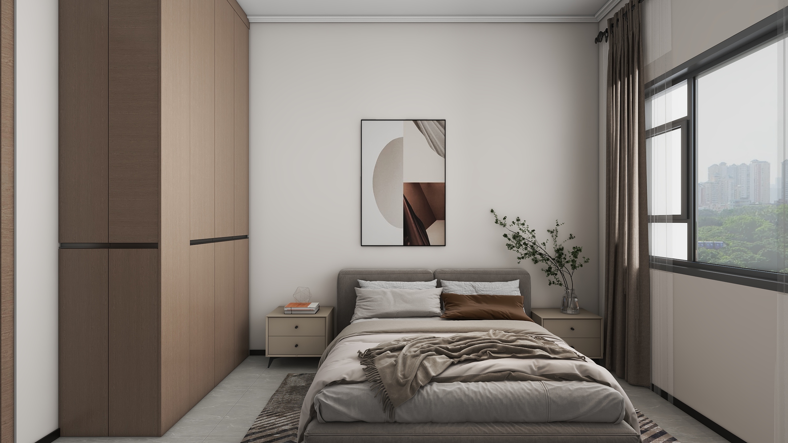 全屋定制设计321-171㎡5室装修效果图