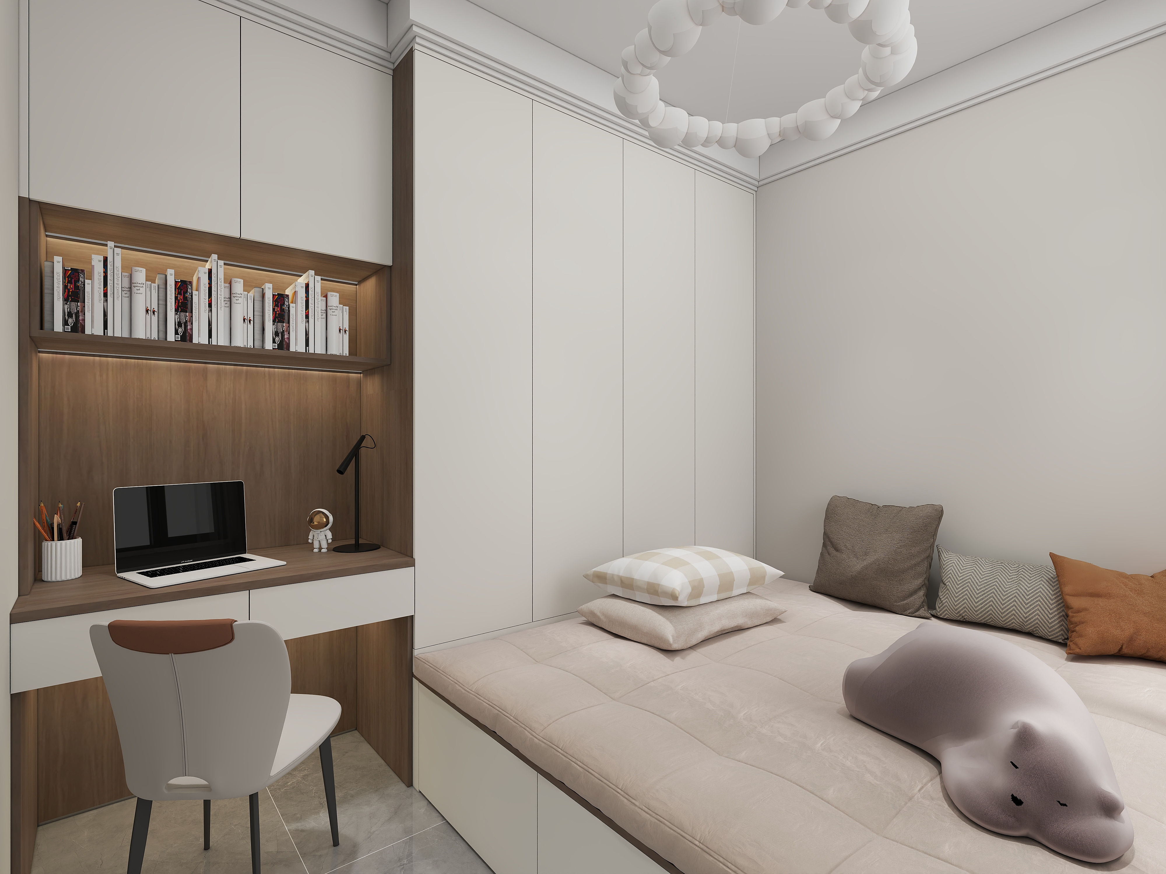 环宇0315- 紫御府79㎡2室装修效果图