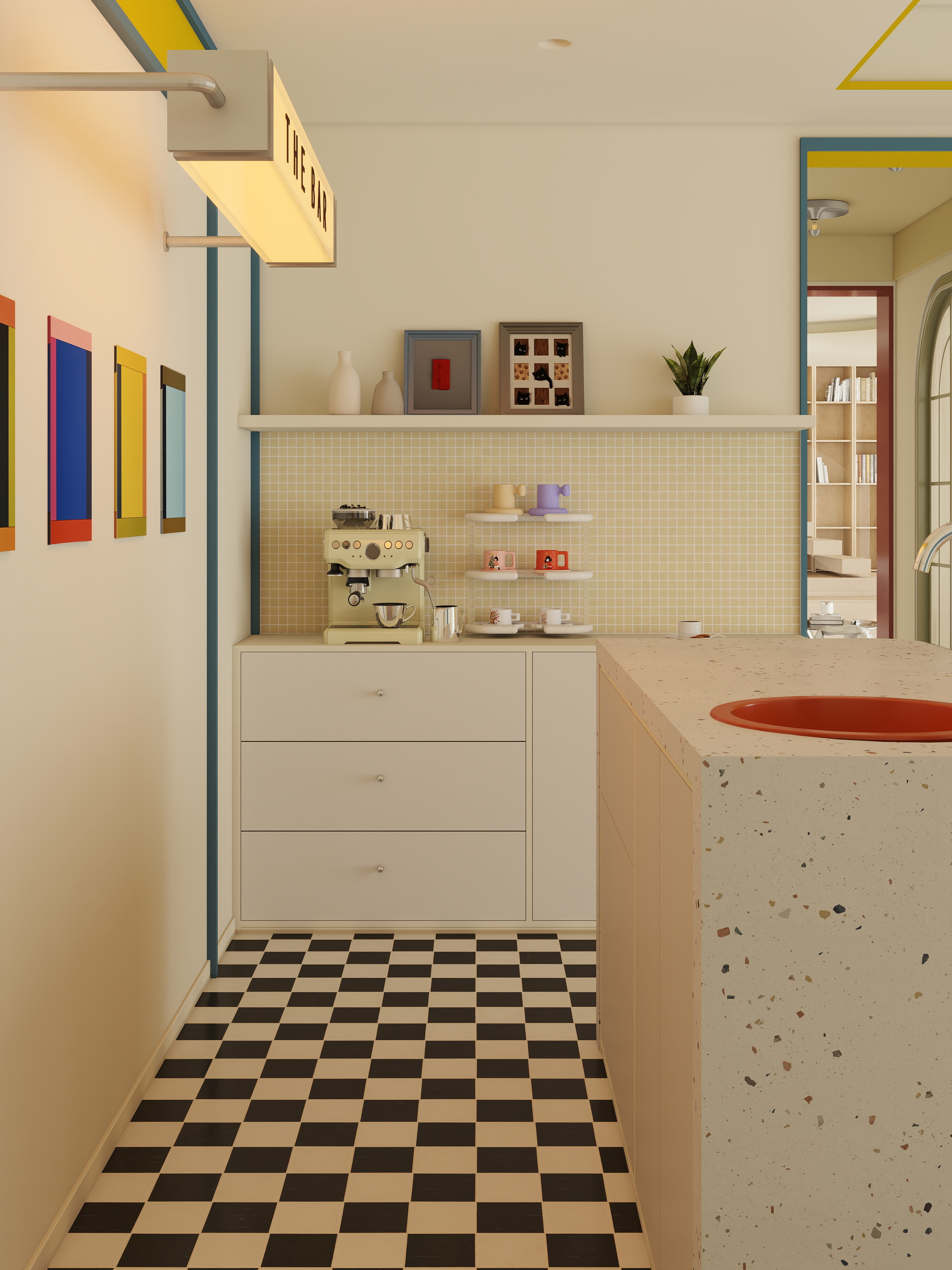 惠同学-案例-多巴胺之家-装修设计方案