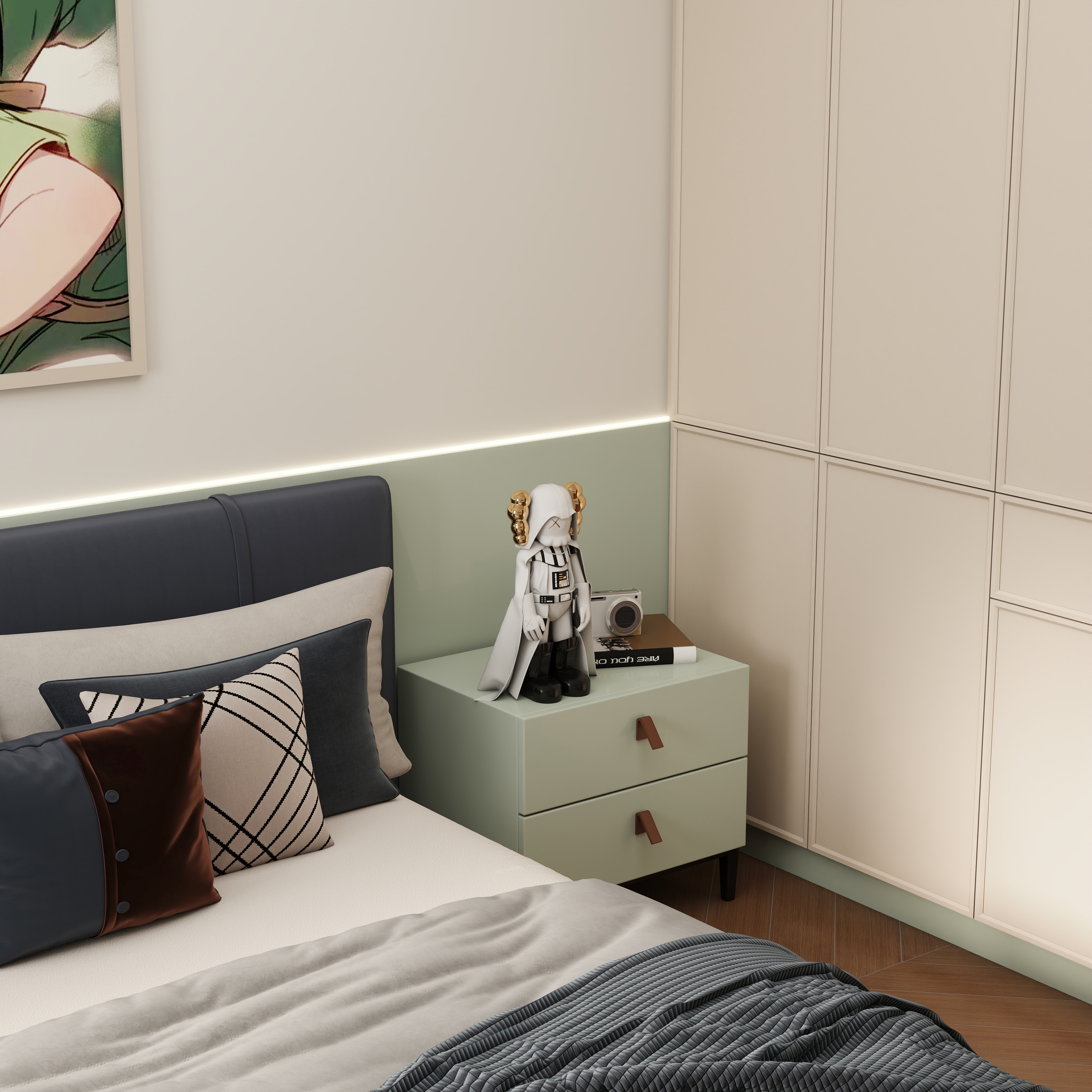 壹诺设计工作室-中古风装修效果图