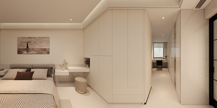 设计樹-二楼主卧-装修设计方案