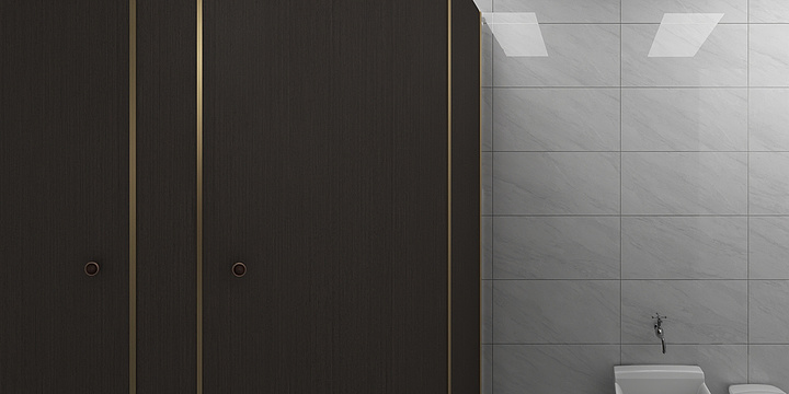 龙潭飞瀑-罗租工作站一楼卫生间改造3-装修设计方案