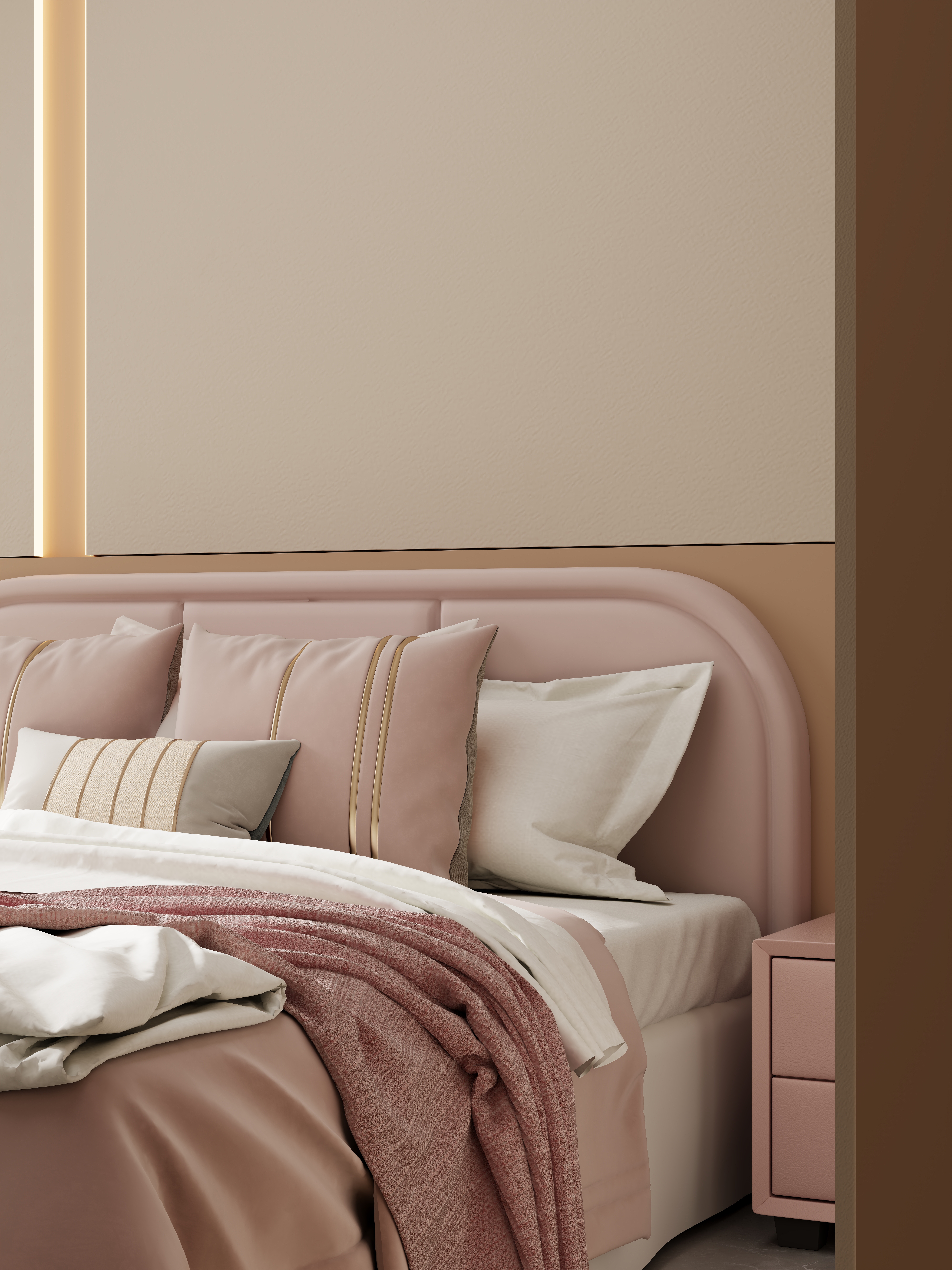 壹诺设计工作室-115㎡3室-现代简约装修效果图