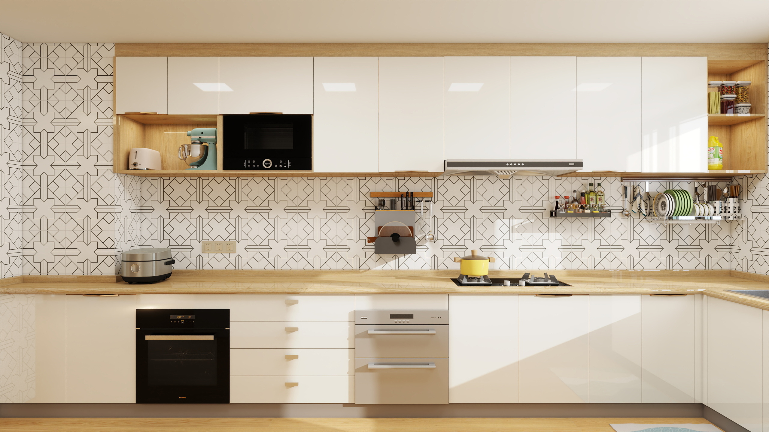 不出新手村的匠人-黄金海岸126㎡3室装修效果图