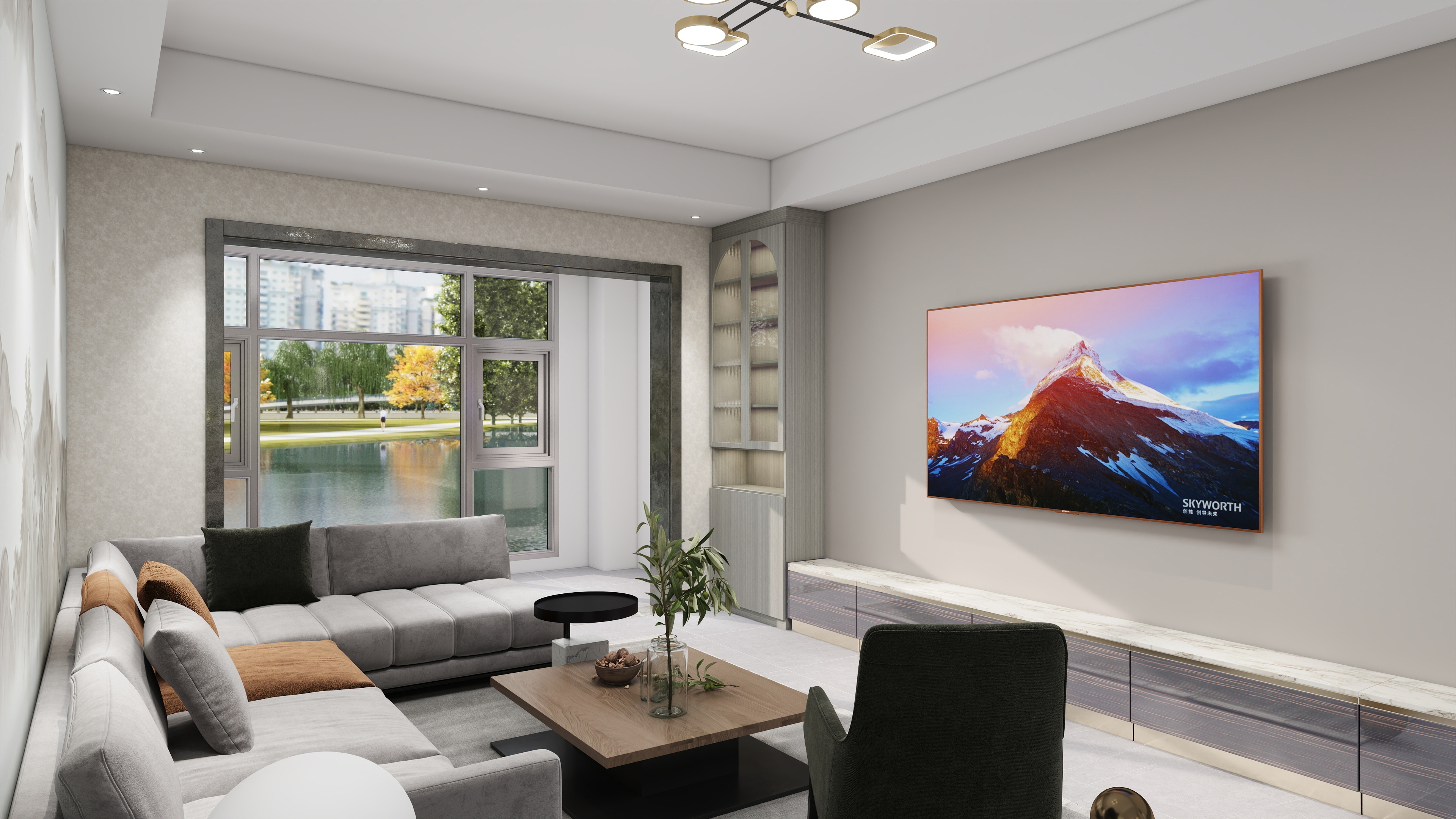 房县悦舍空间装饰有限责任公司-嘉卉小区11栋1301-装修设计方案