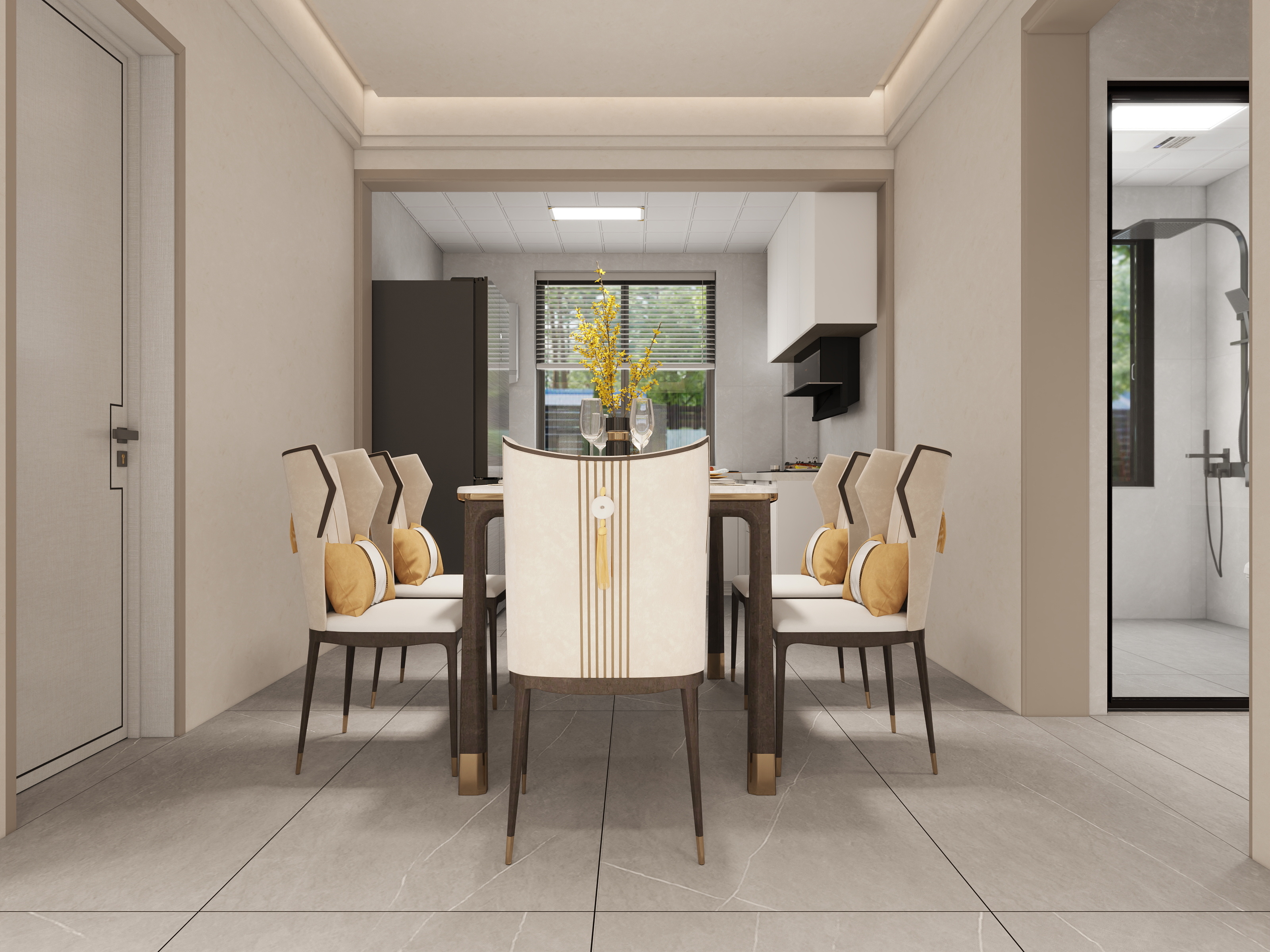 是小猪先生啊-新中式3室装修效果图