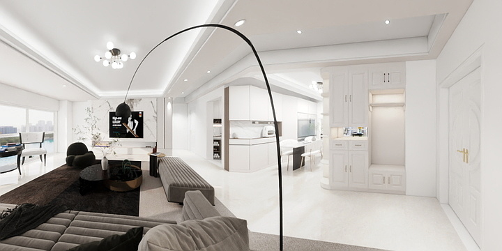 吴C-定制专业等级考核户型-副本-装修设计方案